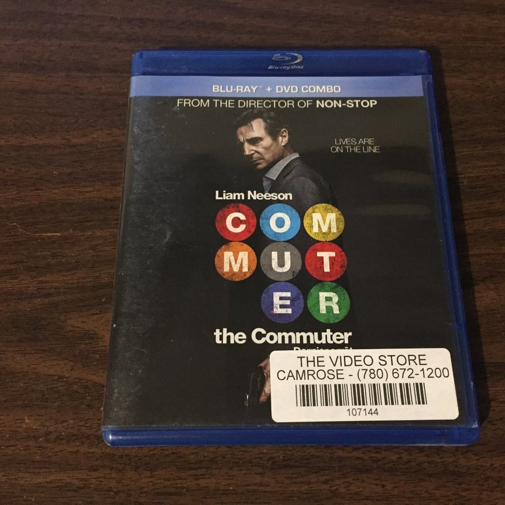 The Commuter Blu ray